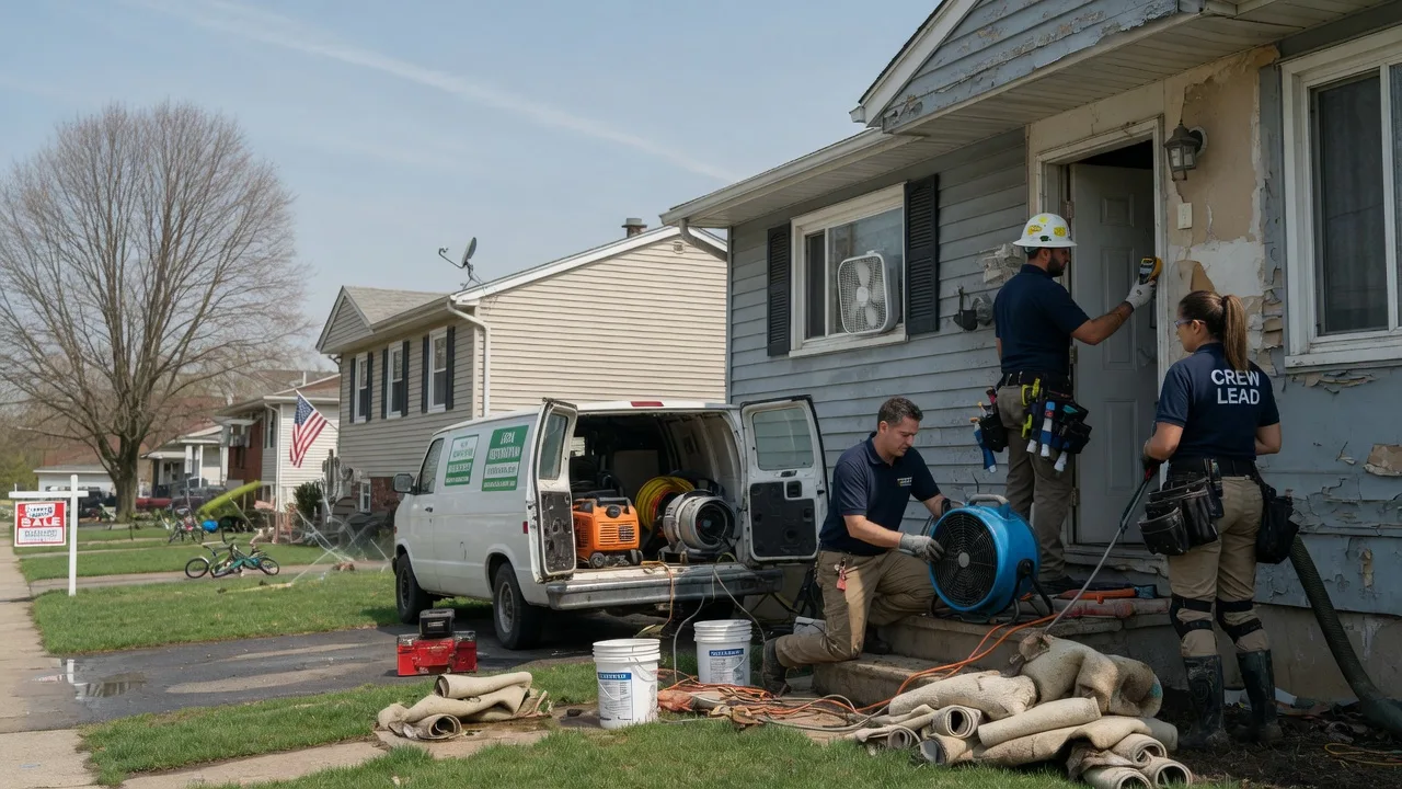 Flood Cleanup in Mahomet, IL near me